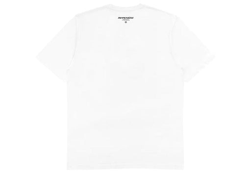 A Bathing Ape AAPE Now Embroidered Badge Tee White