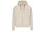 AAPE Ivory Grey Aape Zip Up Sweater