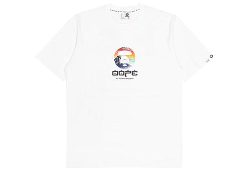 AAPE Japan Mountain T-Shirt White