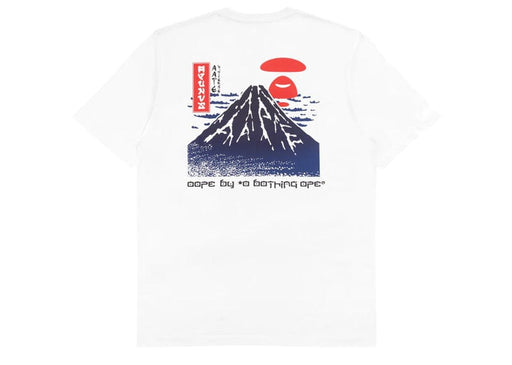 AAPE Japan Mountain T-Shirt White