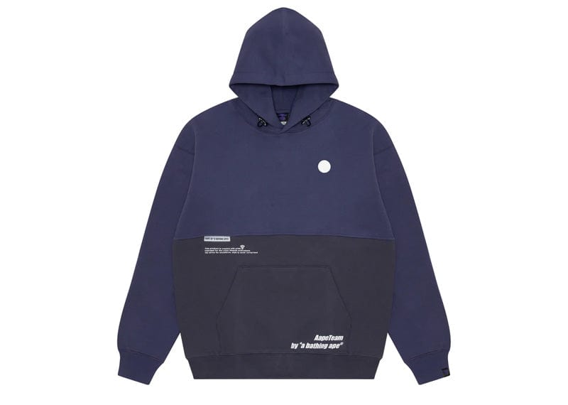 AAPE Metaverse Split Hoodie Grey/Purple