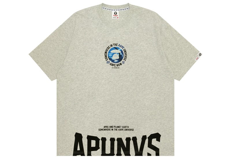 Aape Moonface Logo Short Sleeve Tee