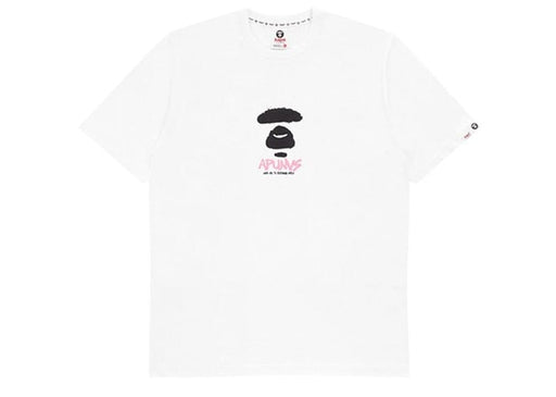 AAPE BY A BATHING APE logo-print Cotton T-shirt White