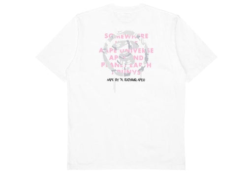 AAPE BY A BATHING APE logo-print Cotton T-shirt White