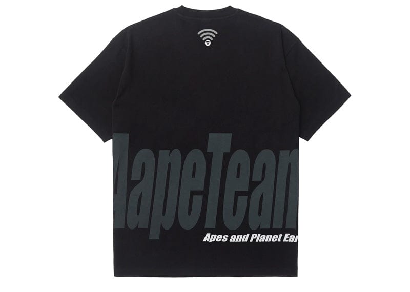 AAPE BY A BATHING APE® Logo-Print Cotton T-shirt