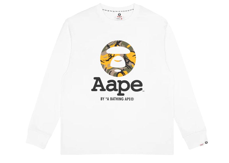 Aape Moonface Longsleeve White