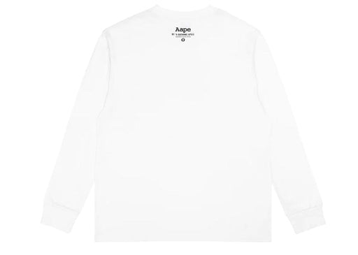 Aape Moonface Longsleeve White