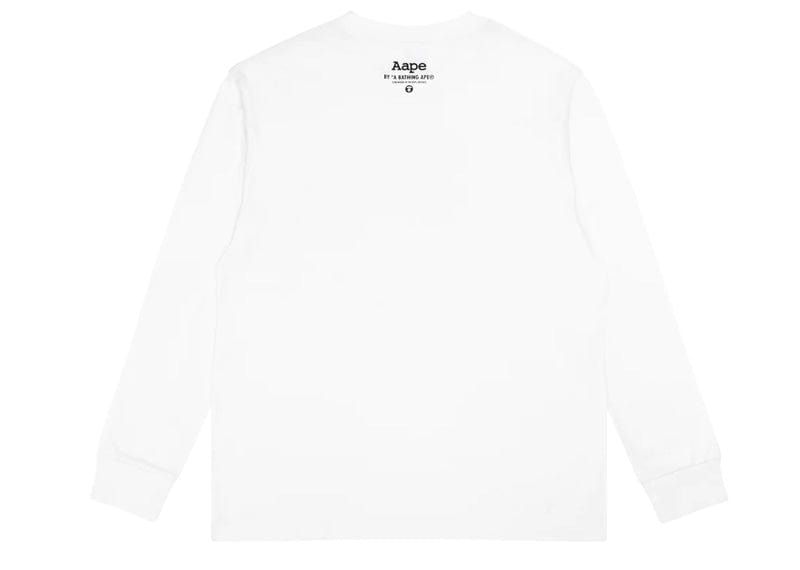 Aape Moonface Longsleeve White