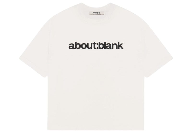 About:Blank Block Mock Neck Tee Oat