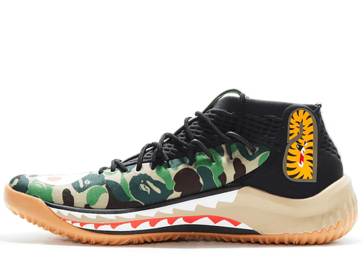 adidas Dame 4 A Bathing Ape Camo