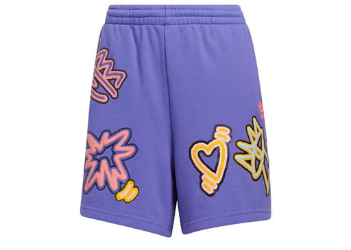 adidas Love Unites Loose Shorts - Purple