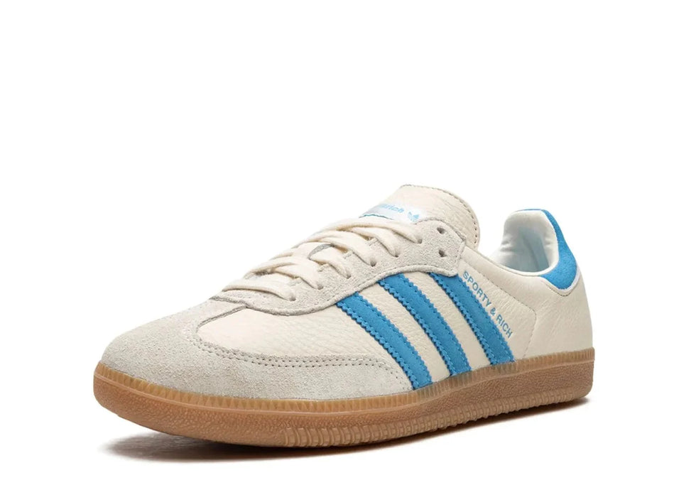 adidas Samba OG Sporty & Rich "Cream White & Blue Rush"