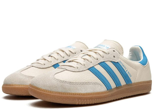 adidas Samba OG Sporty & Rich "Cream White & Blue Rush"