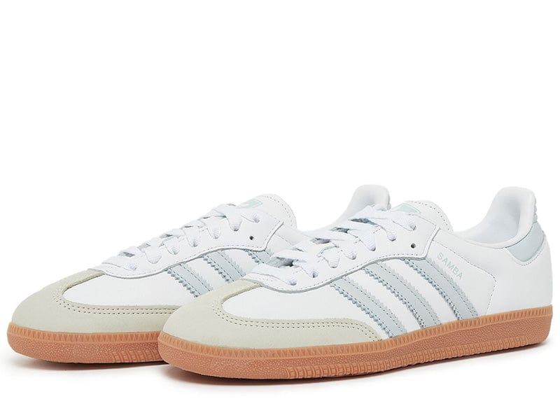 adidas Samba OG White Halo Blue Gum (Women's)