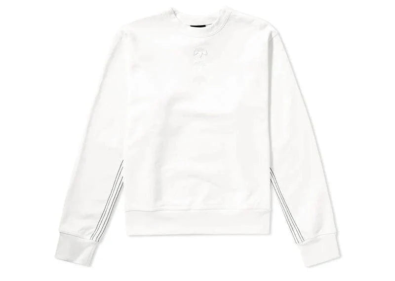 Adidas x Alexander Wang Logo Crew Sweat White