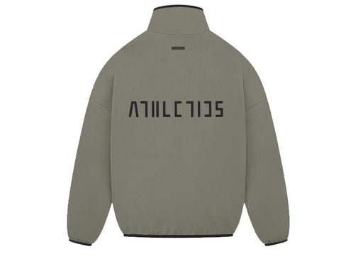 Adidas x Fear of God Athletics Suede Fleece Zip Sweatshirt - Clay