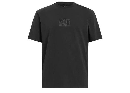 All Saints Varden SS Crew Washed Black T-shirt