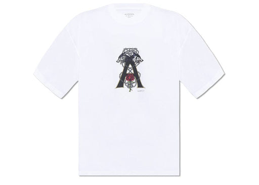 All Saints Wulfane SS Crew Optic White T-shirt