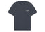 AllSaints Underground Oversized Crew Neck T-Shirt Universe Blue