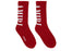 Amiri Core Logo Sock 'Red'