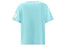 AMIRI FLOCKED HOCKEY SKATER T-SHIRT AQUA