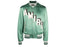 AMIRI Logo-Embroidered Varsity Jacket Mint