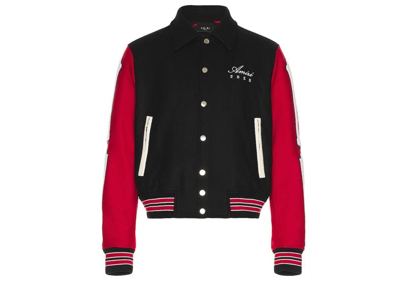 Amiri Lunar New Year Bones Jacket Black/Red