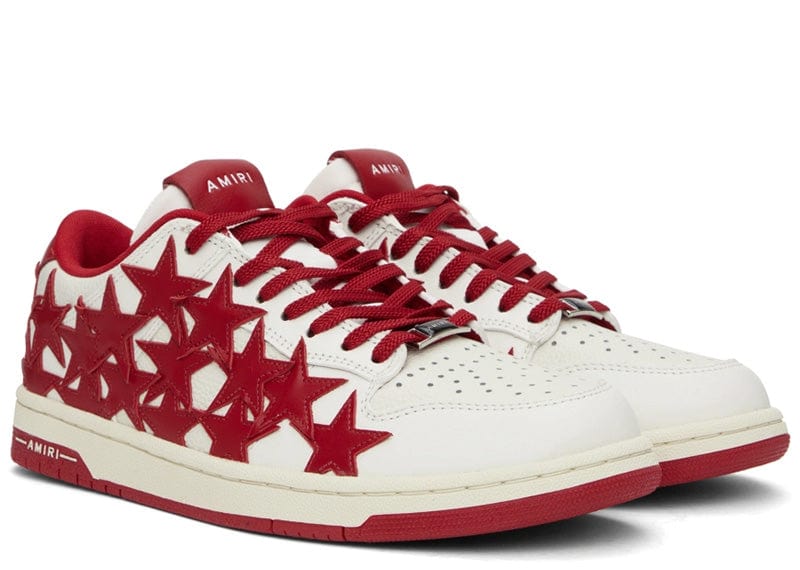 Amiri Stars Low Sneaker Red