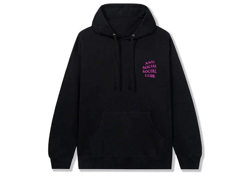 Anti Social Social Club Bubble Gum Hoodie Black