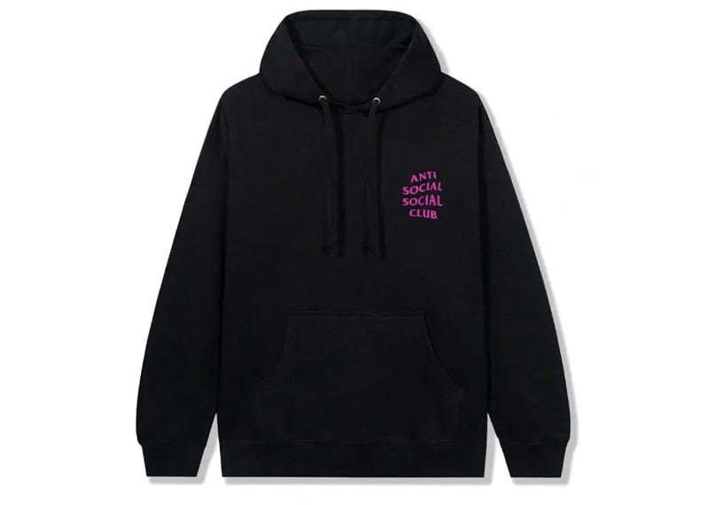 Anti Social Social Club Bubble Gum Hoodie Black