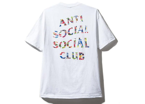 Anti Social Social Club Flag Tee White