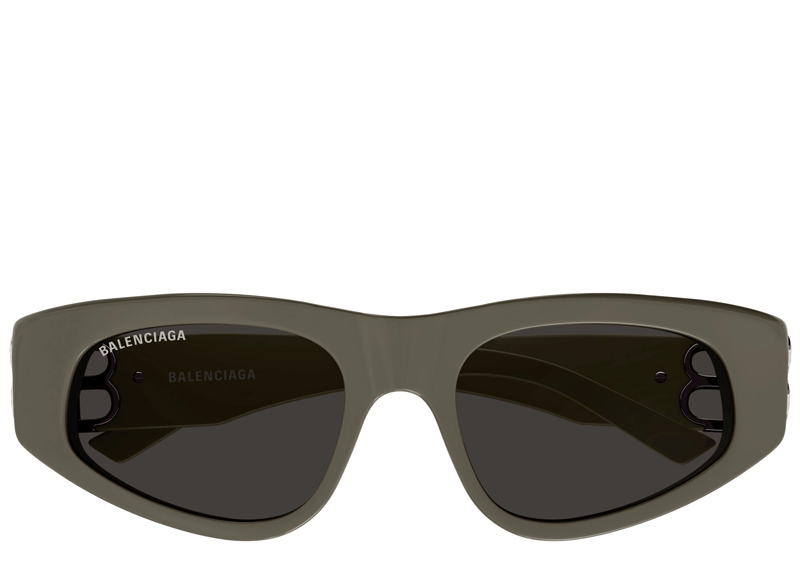 Balenciaga Cat Eye Sunglasses Brown Silver/Grey (BB0095S-023)