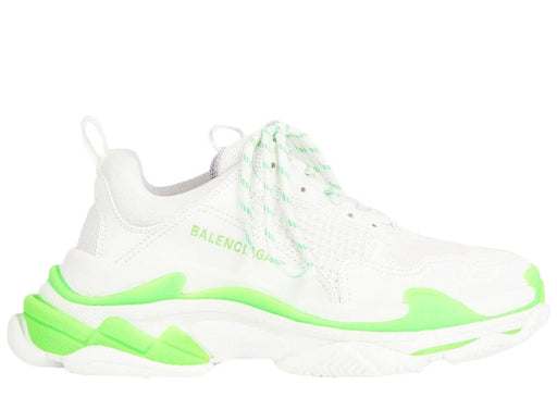 Balenciaga Triple S Fluo Green White (Women's)