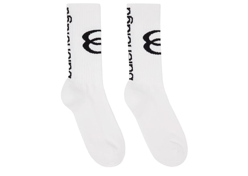 Balenciaga Unity Socks White/Black