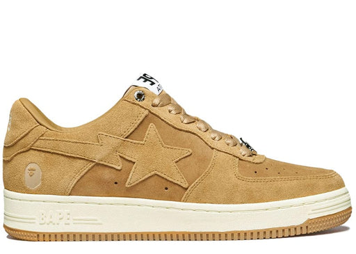 A Bathing Ape Bape Sta Beige Suede