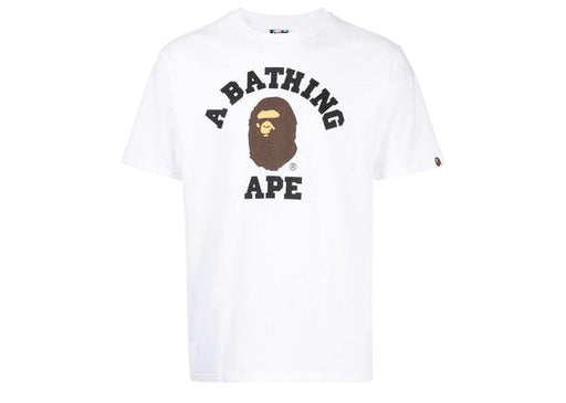 A BATHING APE® College logo-print cotton T-shirt