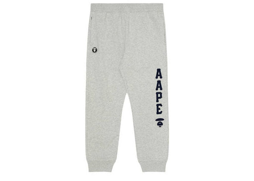 AAPE By A Bathing Ape Aape Moonface Sweatpants Grey