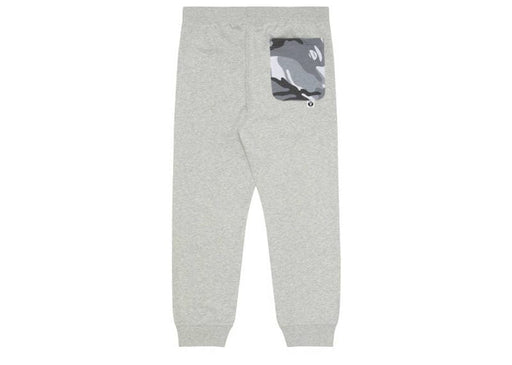 AAPE By A Bathing Ape Aape Moonface Sweatpants Grey