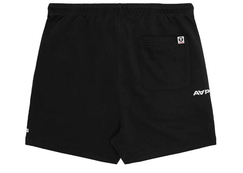 AAPE BY *A BATHING APE® logo-print drawstring shorts black