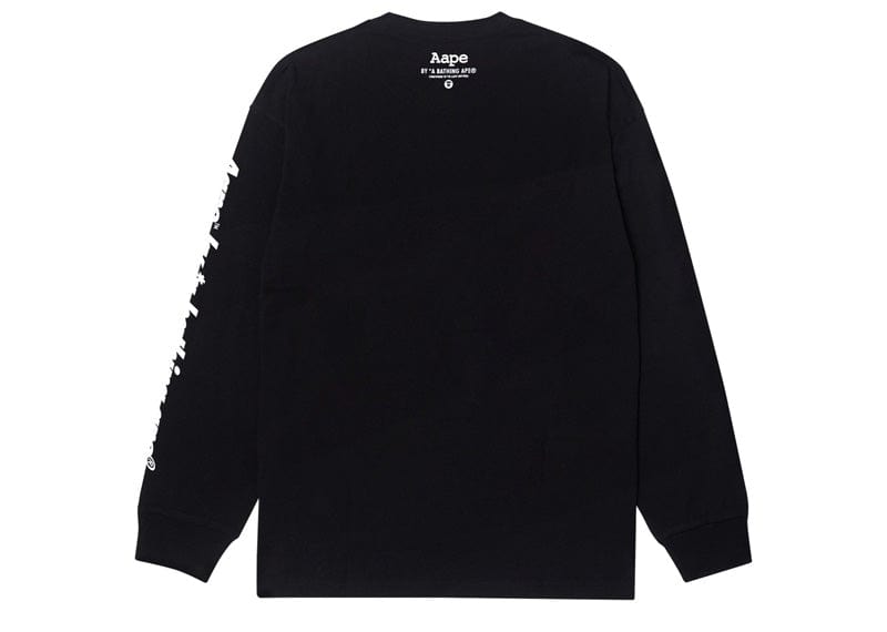 AAPE New Face Long Sleeve T-Shirt