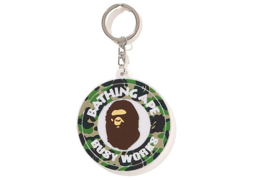 BAPE A Bathing Ape Busy Works Keyholder Green