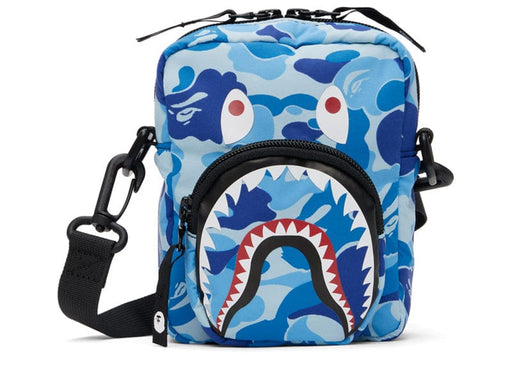 BAPE ABC Camo Shark Mini Bag Blue