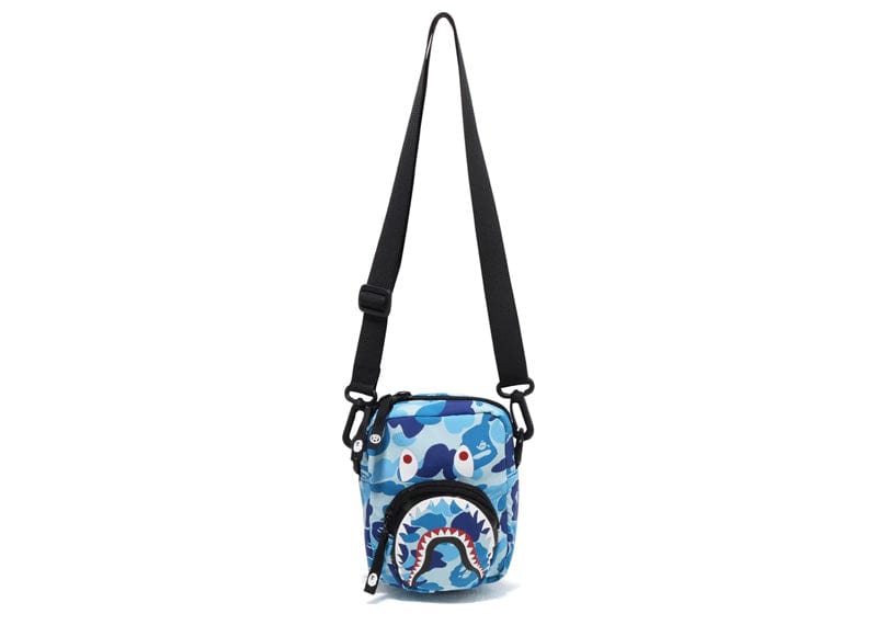 BAPE ABC Camo Shark Mini Bag Blue