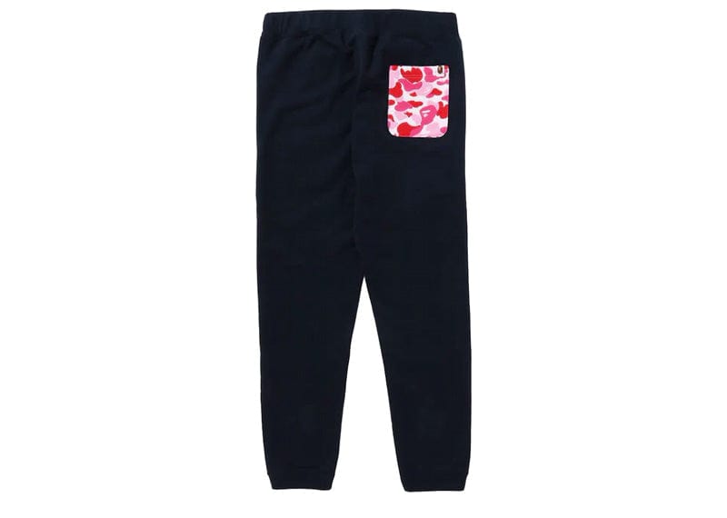 BAPE ABC Camo Shark Sweat Pants Navy