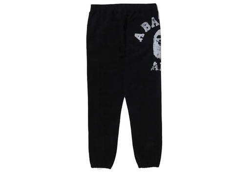 BAPE Big College Sweat Pants Black