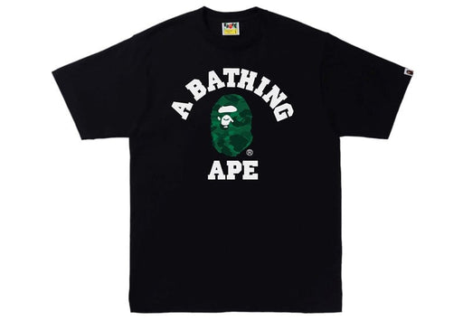 BAPE Color Camo College Tee (SS22) Black/Green