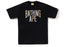 BAPE Glitter NYC Logo Tee Black