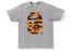 BAPE Tiger Camo Ape Head Tee Grey