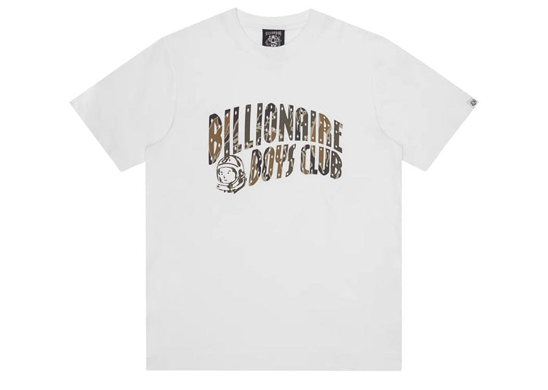 Billionaire Boys Club Camo Arch logo T-shirt - White