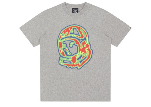 Billionaire Boys Club Heat Map Helmet Logo T-shirt Heather Grey